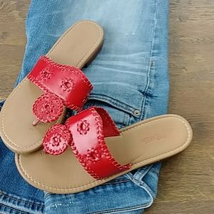 Hotcakes red sandals